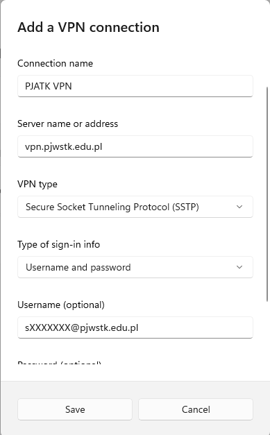 VPN Windows Manual