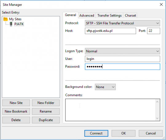 filezilla server mapped drive